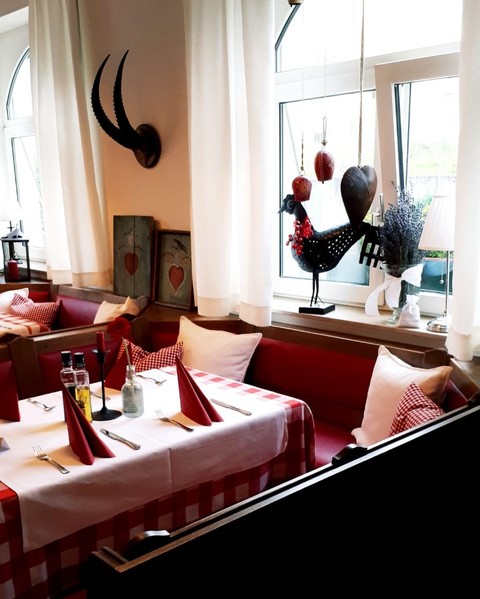 Gaststube im Gasthof Eichel